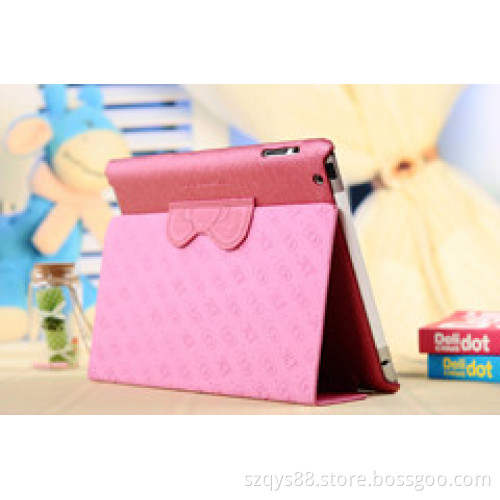 High quality Attractive Case for ipad mini with stand Hello Kitty Print Smart Cover